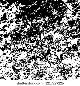 Light Distressed Background. Ink Print Distress Background. Grunge Texture. Vector.