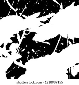 Light Distressed Background. Ink Print Distress Background. Grunge Texture. Vector.