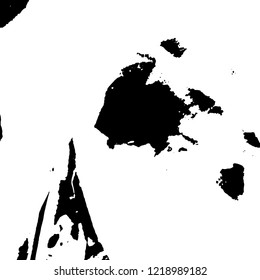 Light Distressed Background. Ink Print Distress Background. Grunge Texture. Vector.