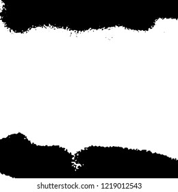 Light Distressed Background. Ink Print Distress Background. Grunge Texture. Vector.