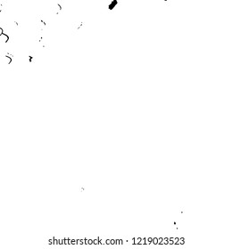 Light Distressed Background. Ink Print Distress Background. Grunge Texture. Vector.