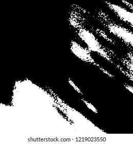 Light Distressed Background. Ink Print Distress Background. Grunge Texture. Vector.