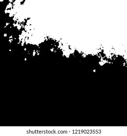 Light Distressed Background. Ink Print Distress Background. Grunge Texture. Vector.