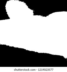 Light Distressed Background. Ink Print Distress Background. Grunge Texture. Vector.