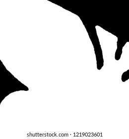 Light Distressed Background. Ink Print Distress Background. Grunge Texture. Vector.