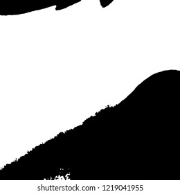 Light Distressed Background. Ink Print Distress Background. Grunge Texture. Vector.
