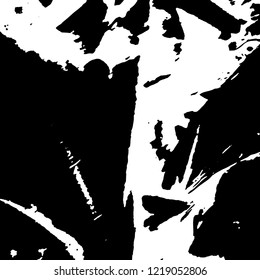 Light Distressed Background. Ink Print Distress Background. Grunge Texture. Vector.