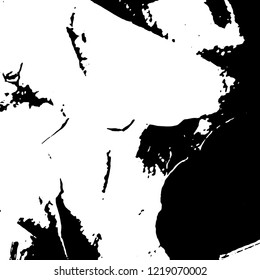 Light Distressed Background. Ink Print Distress Background. Grunge Texture. Vector.