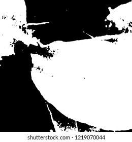 Light Distressed Background. Ink Print Distress Background. Grunge Texture. Vector.