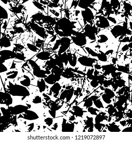 Light Distressed Background. Ink Print Distress Background. Grunge Texture. Vector.