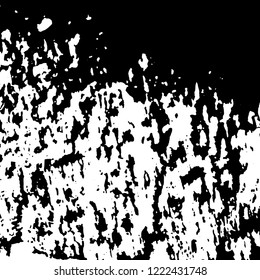 Light Distressed Background. Ink Print Distress Background. Grunge Texture. Vector.