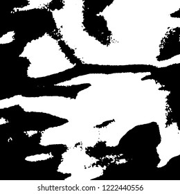 Light Distressed Background. Ink Print Distress Background. Grunge Texture. Vector.