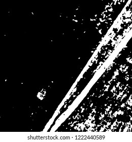 Light Distressed Background. Ink Print Distress Background. Grunge Texture. Vector.