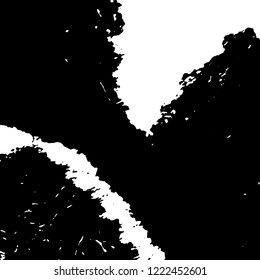 Light Distressed Background. Ink Print Distress Background. Grunge Texture. Vector.