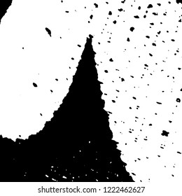Light Distressed Background. Ink Print Distress Background. Grunge Texture. Vector.