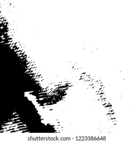Light Distressed Background. Ink Print Distress Background. Grunge Texture. Vector.