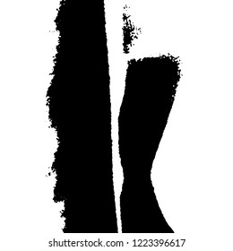 Light Distressed Background. Ink Print Distress Background. Grunge Texture. Vector.