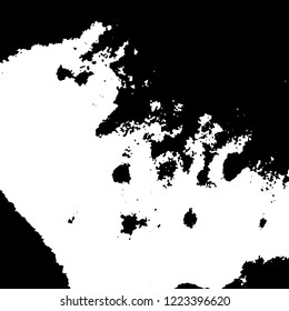 Light Distressed Background. Ink Print Distress Background. Grunge Texture. Vector.