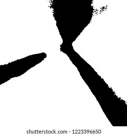 Light Distressed Background. Ink Print Distress Background. Grunge Texture. Vector.