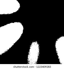 Light Distressed Background. Ink Print Distress Background. Grunge Texture. Vector.