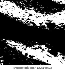 Light Distressed Background. Ink Print Distress Background. Grunge Texture. Vector.