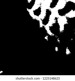 Light Distressed Background. Ink Print Distress Background. Grunge Texture. Vector.