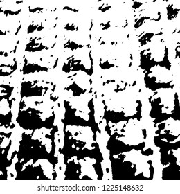 Light Distressed Background. Ink Print Distress Background. Grunge Texture. Vector.