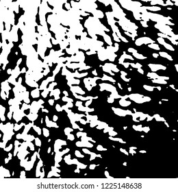 Light Distressed Background. Ink Print Distress Background. Grunge Texture. Vector.