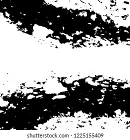 Light Distressed Background. Ink Print Distress Background. Grunge Texture. Vector.