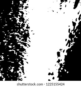 Light Distressed Background. Ink Print Distress Background. Grunge Texture. Vector.