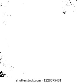 Light Distressed Background. Ink Print Distress Background. Grunge Texture. Vector.