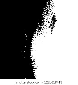 Light Distressed Background. Ink Print Distress Background. Grunge Texture. Vector.