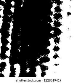 Light Distressed Background. Ink Print Distress Background. Grunge Texture. Vector.