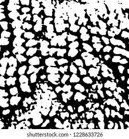 Light Distressed Background. Ink Print Distress Background. Grunge Texture. Vector.
