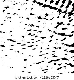 Light Distressed Background. Ink Print Distress Background. Grunge Texture. Vector.