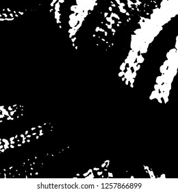 Light Distressed Background. Ink Print Distress Background. Grunge Texture. Vector.