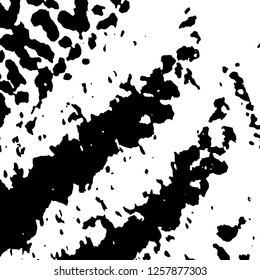 Light Distressed Background. Ink Print Distress Background. Grunge Texture. Vector.
