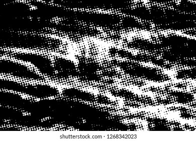 Light Distressed Background. Ink Print Distress Background. Grunge Texture. Simple abstract black and white drawing. Expressive drawing. Abstract Overlay Texture. 