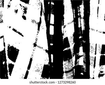 Light Distressed Background. Ink Print Distress Background. Grunge Texture. Vector.