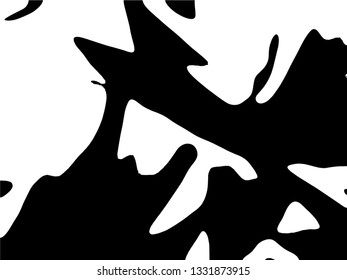 Light Distressed Background. Ink Print Distress Background. Grunge Texture. Vector. Vector abstract black and white silhouette.