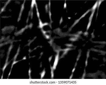 Light Distressed Background. Ink Print Distress Background. Grunge Texture. Vector. Simple abstract black and white drawing. Expressive drawing. Abstract Overlay Texture.