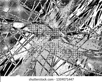 Light Distressed Background. Ink Print Distress Background. Grunge Texture. Vector. Simple abstract black and white drawing. Expressive drawing. Abstract Overlay Texture.