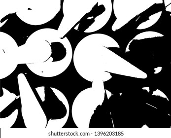 Light Distressed Background. Ink Print Distress Background. Grunge Texture.  