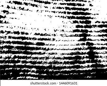 Light Distressed Background. Ink Print Distress Background. Stripped Grunge Texture. Vector.