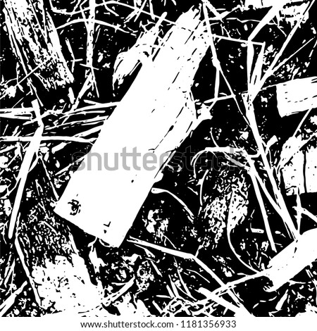 Light Distressed Background. Ink Print Distress Background. Grunge Texture. Vector.