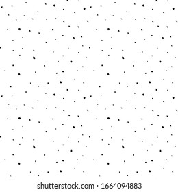 Light dots vector seamless repeat pattern. Random dot pattern, organic natural style. Delicate and elegant wallpaper or background image for print or digital project. 