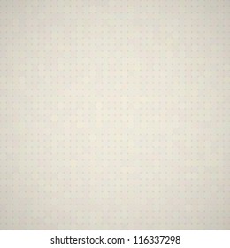 Light dotted beige texture. EPS10 vector seamless background.