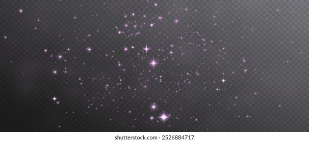 Das Licht des Staubs. Ein atemberaubendes Bokeh-Lichteffekt-Hintergrund png. Ein wunderschöner weihnachtlich glühender Staubhintergrund. Ein schöner gelber flackernder Glanz mit Konfetti-Bokeh-Licht und Partikelbewegung.