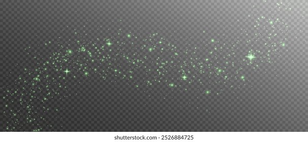 The light of  dust. A stunning bokeh light effect background png. A gorgeous Christmas glowing dust background. A beautiful yellow flickering glow with confetti bokeh light and particle motion.