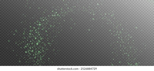The light of  dust. A stunning bokeh light effect background png. A gorgeous Christmas glowing dust background. A beautiful yellow flickering glow with confetti bokeh light and particle motion.